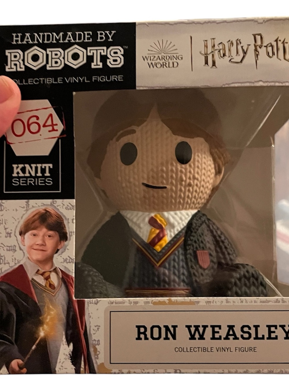 Harry Potter Ron Weasley Knit Series Collectible Figure by Handmade by Robots